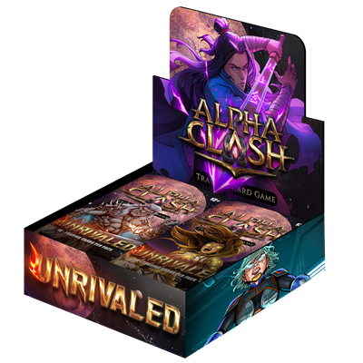 Alpha Clash - Oöverträffad Booster Display (24 paket) Rising Empire Studios