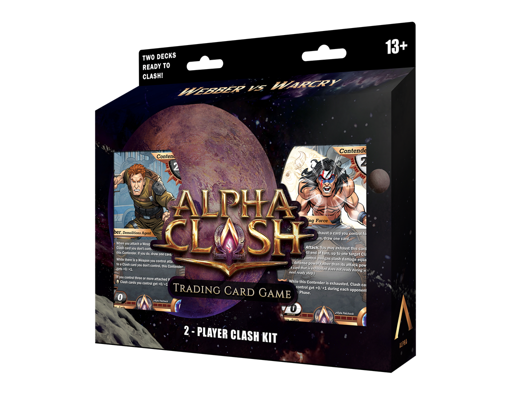 Alpha Clash - Oöverträffad 2-Spelare Clash Kit - EN Rising Empire Studios