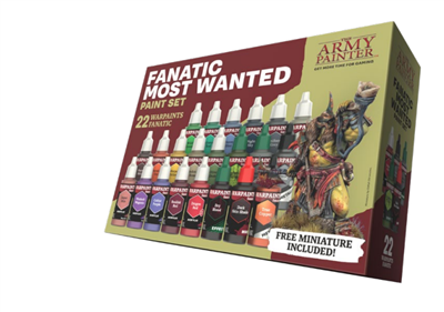 The Army Painter - Warpaints Fanatic: Most Wanted Paint Set The Army Painter