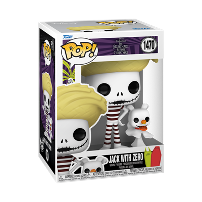 Funko POP POP&Buddy: The Nightmare Before Christmas - Jack w/Zero (Beach) Funko