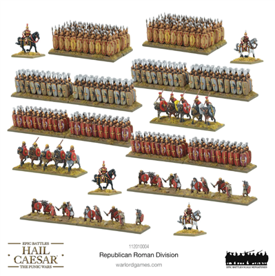 Hail Caesar Epic Battles: Republican Roman Division - EN Warlord Games