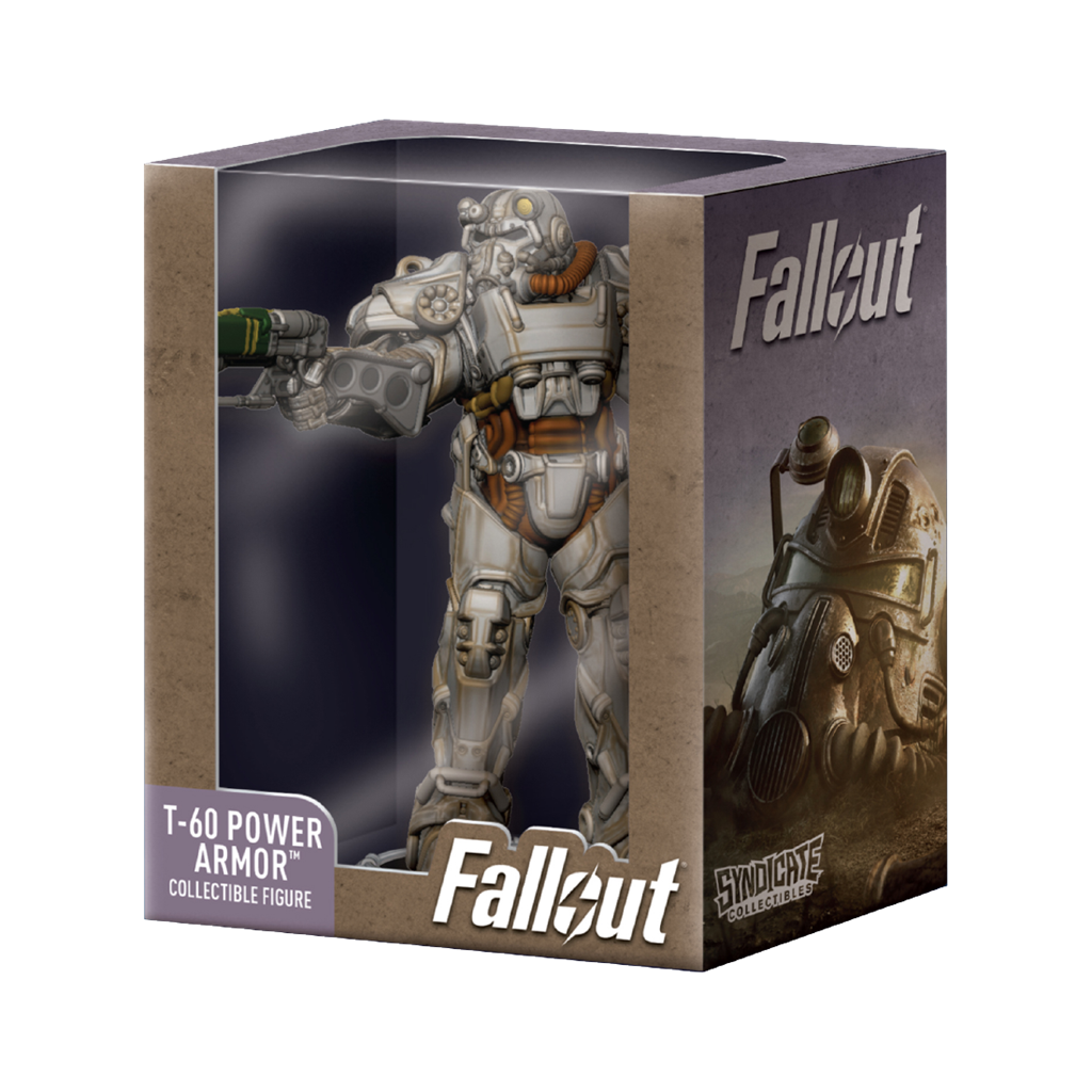 Fallout T-60 Power Armor 3" Figur Cardsmiths LLC