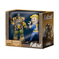 Fallout Samlarfigurer Set: Grävmaskin & Vault Boy (Gun) Cardsmiths LLC