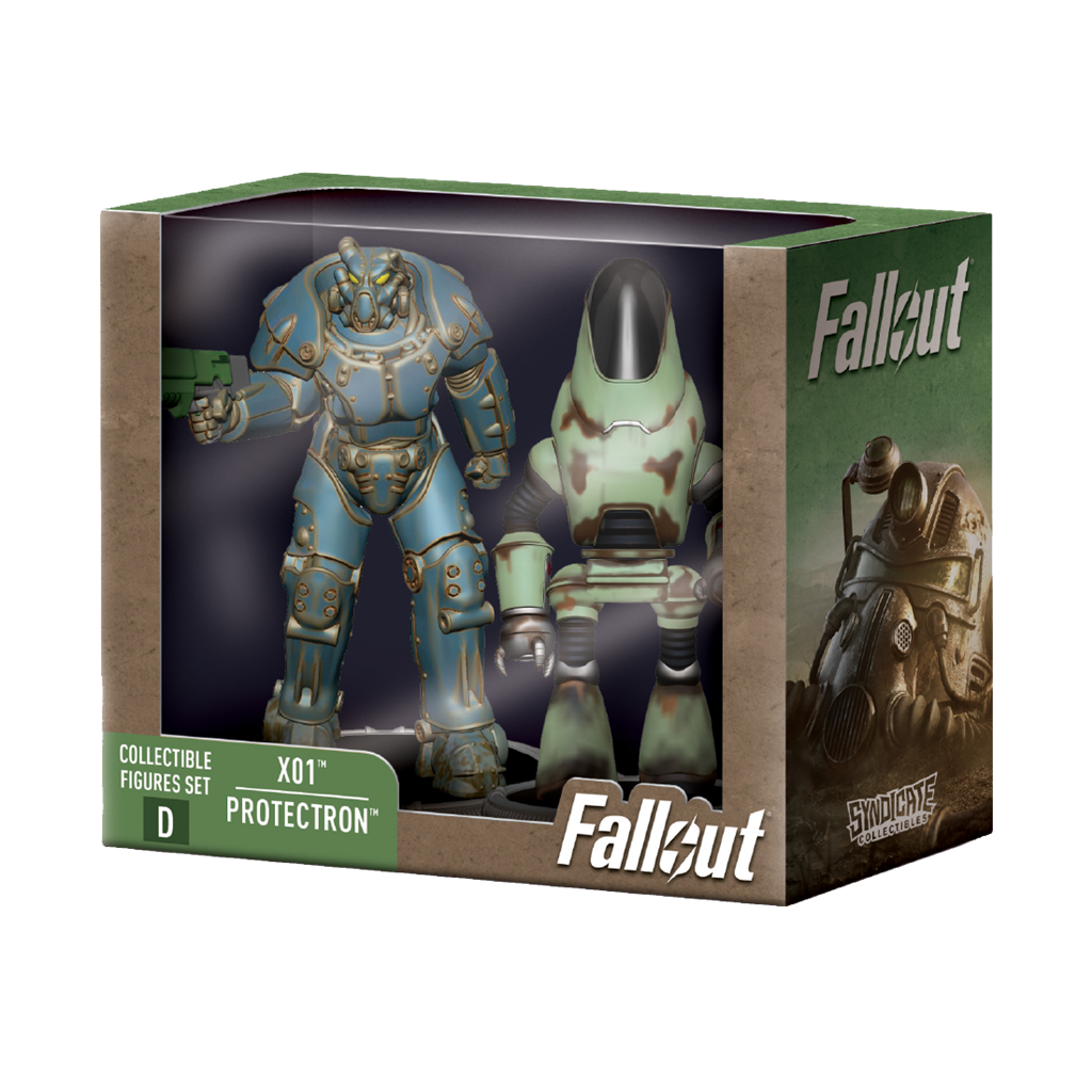 Fallout Samlarfigurer Set X01 & Protectron Cardsmiths LLC