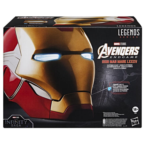 Marvel Legends Iron Man Premium Elektronisk Hjälm Hasbro