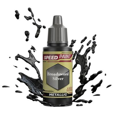 The Army Painter - Speedpaint Medium: Broadsword Silver The Army Painter
