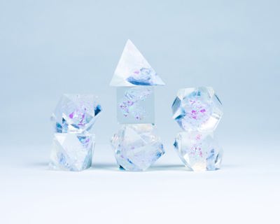 Sirius Dice - Tärningsset - Clear Cloak & Dagger Sirius Dice