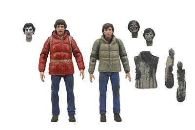 An American Werewolf in London – 7-tums actionfigur, Jack and David 2-Pack