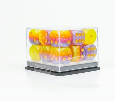 Sirius Dice - D6 Dice Set - 12mm Tahitian Sunset Sirius Dice