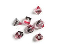 Sirius Dice - Tärningsset - Rosa, Klar, Svart Resin Sirius Dice