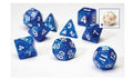Sirius Dice - Pearl Blue Acrylic Tärningar Sirius Dice