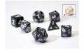 Sirius Dice - Pearl Charcoal Grey Acryli Sirius Dice