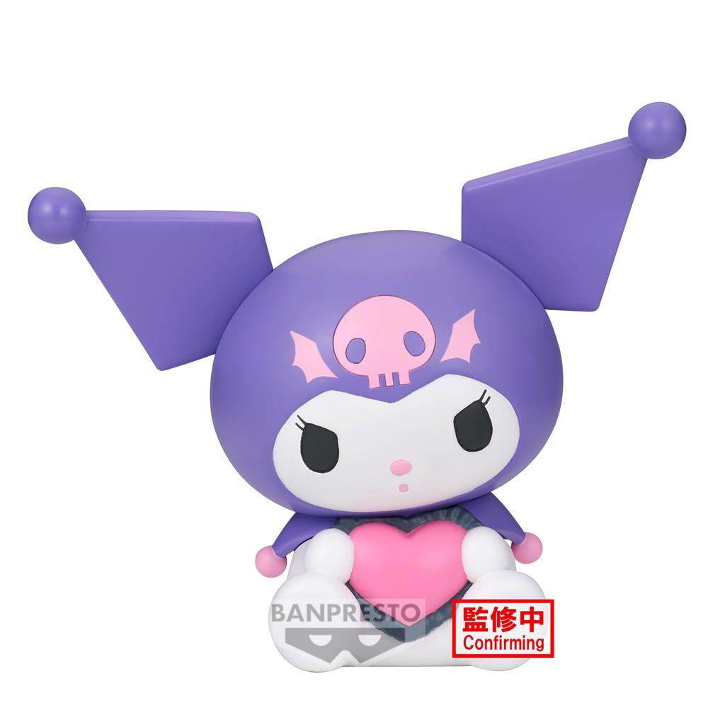 Sanrio Karaktärer SOFVIMATES Kuromi Lila Version Bandai