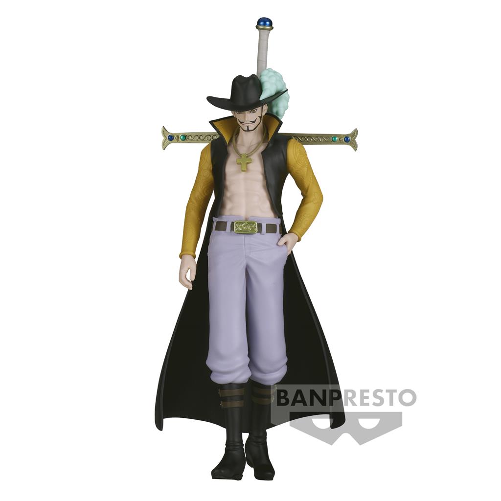 One Piece Shukko-Dracule Mihawk Figur Bandai