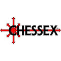Lab Dice 8 - Gemini Gellow-Red/Gul Polyhedral Luminary 7-Tärningsset Chessex