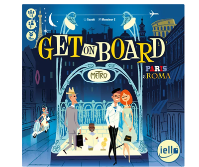 Get on Board: Paris & Roma - Brädspel Iello