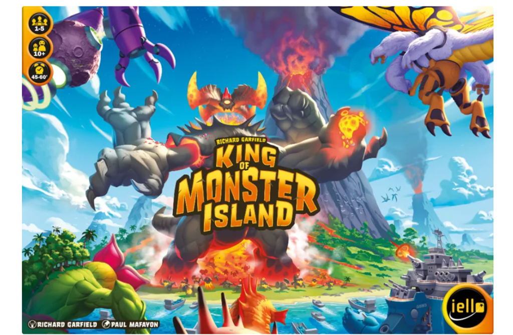 King of Monster Island - Kooperativt Brädspel Iello