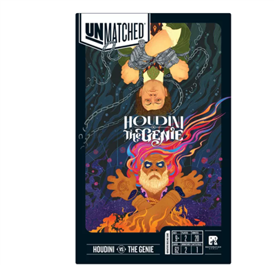 Unmatched: Houdini vs. The Genie - Strategiskt Miniatyrspel Iello
