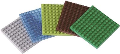 Nanoblock Tillbehör - Access Plate Set (5 delar)