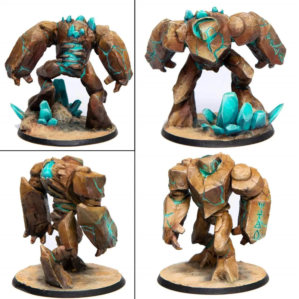 Eldfall Chronicles - Golems Miniatyrpaket Freecompany