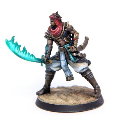 Eldfall Chronicles - Faris Outrider Miniatyr Freecompany