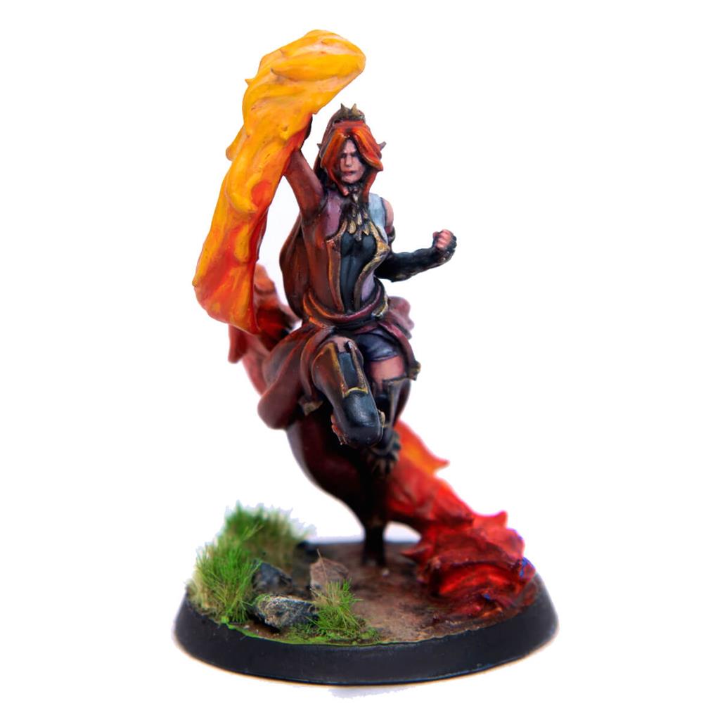 Eldfall Chronicles - Flameshaper Miniatyr Freecompany
