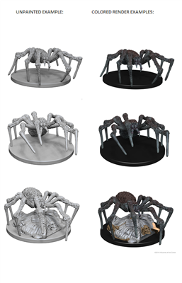 D&D Nolzur’s Marvelous Miniatures: Spiders - Fantastiska Spindlar för DnD Spel