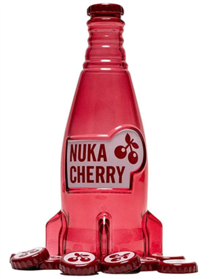 Fallout "Nuka Cola Cherry" Glasflaska och Kapsyler DPI Merchandising
