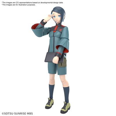 Figure-rise Standard NIKA NANAURA - Anpassningsbar Modell Bandai