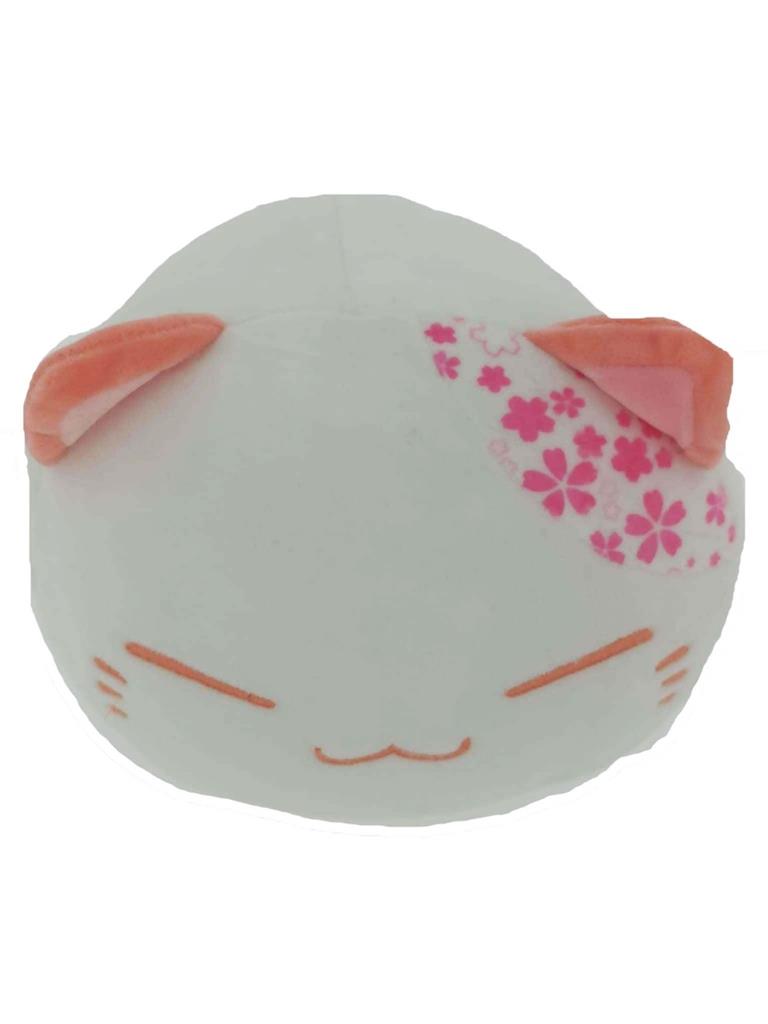 Nemu Neko - Neko med Röda Blommor - Vit/Röd - 20cm Plüsch Z-Zero GmbH