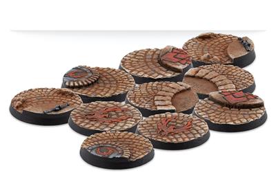 Warcrow 30mm Hegemony Scenery Bases, Alpha Series Corvus Belli