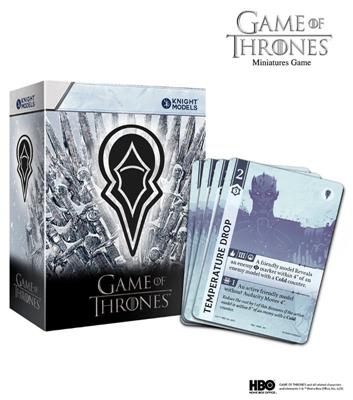 Game of Thrones Miniatures: White Walkers Objective Card Pack Knight Models
