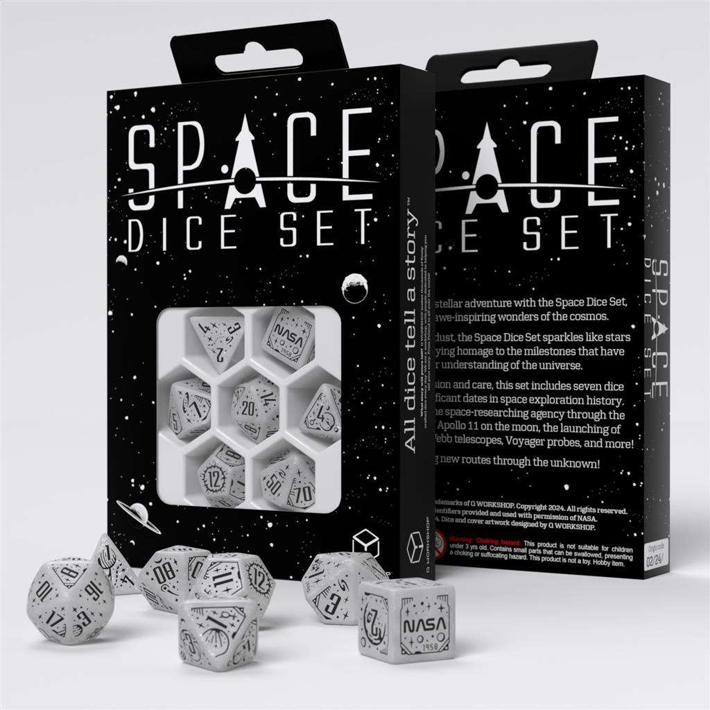 Space Dice Set: Apollo Q-Workshop