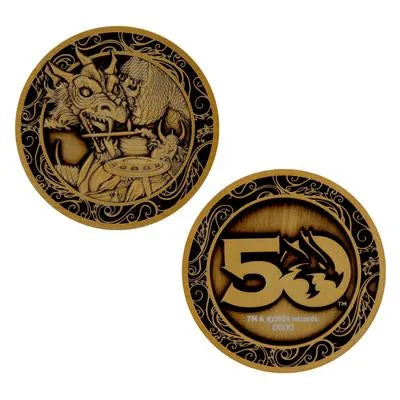 Dungeons & Dragons 50-årsjubileum Antik Guldmynt Fanattik