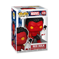 Funko POP Marvel: Holiday S4 – Red Hulk med snögubbe Funko