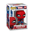 Funko POP Marvel: Spiderman med Öppen Present Funko