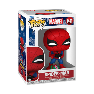 Funko POP Marvel: Spiderman med Öppen Present Funko