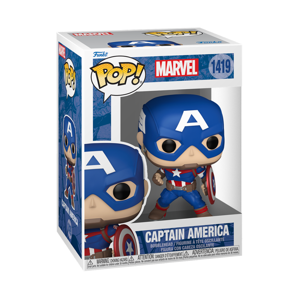 Funko POP Marvel: Marvel New Classics - Captain America Funko
