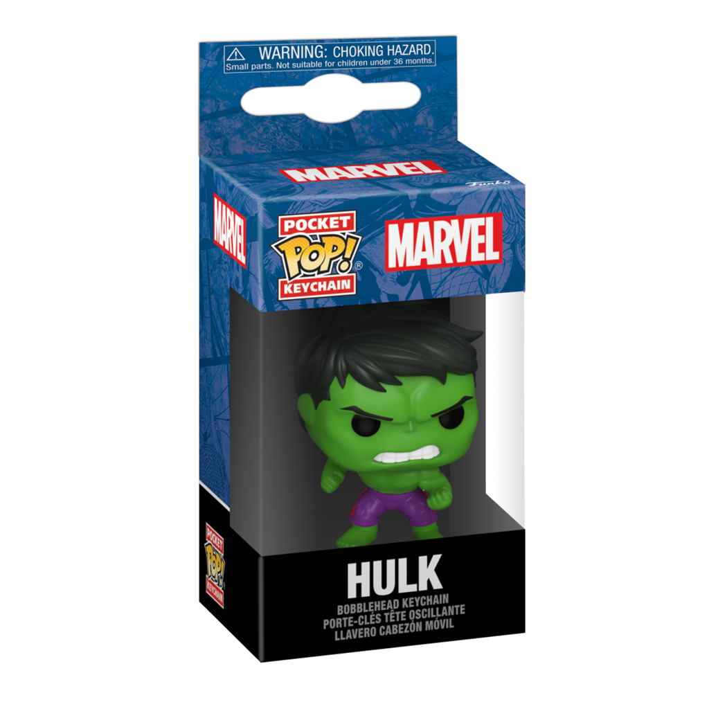 Funko POP Nyckelring: Marvel New Classics - Hulk Funko