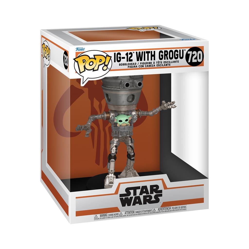 Funko POP Deluxe: MND S10 – Grogu (IG - 12) Figur Funko