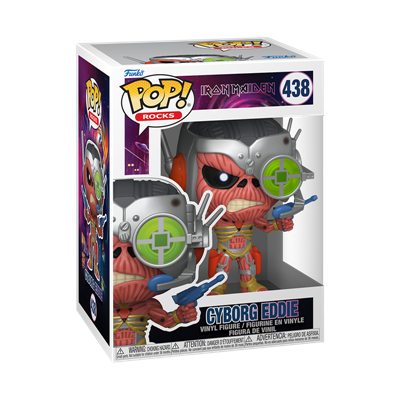 Funko POP Rocks: Iron Maiden - Cyborg Figur Funko