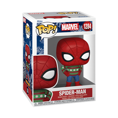Funko POP Marvel: Holiday - Spider-Man med Ful Tröja Funko