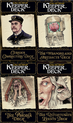 Call of Cthulhu Keeper Decks 2nd Edition - EN Chaosium