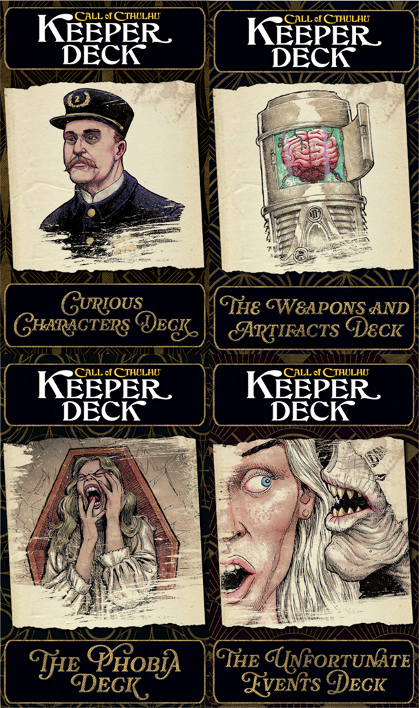 Call of Cthulhu Keeper Decks 2nd Edition - EN Chaosium
