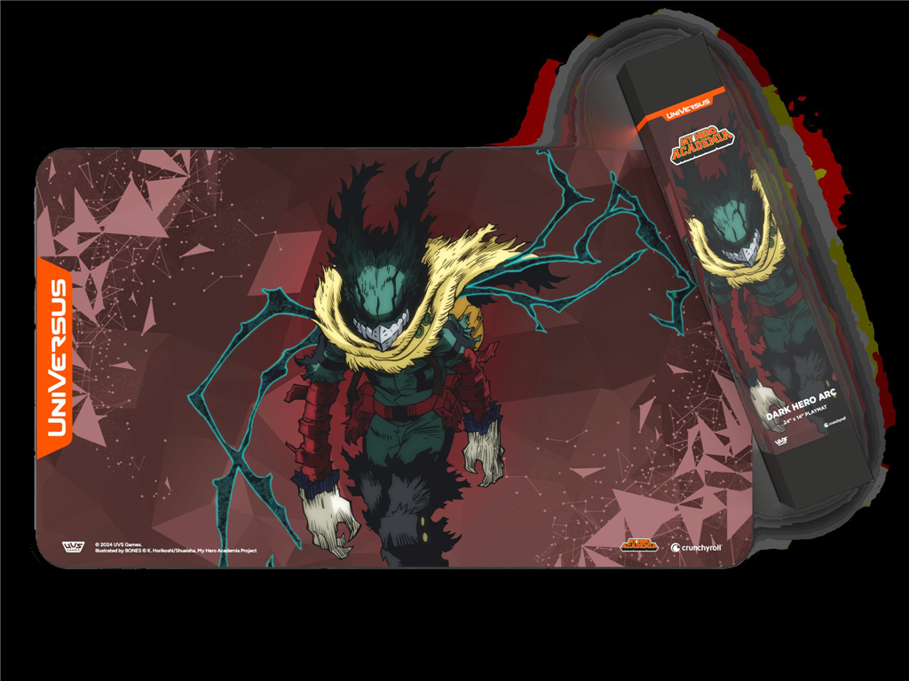 UniVersus CCG: My Hero Academia Dark Hero Arc Spelmatta Jasco Games