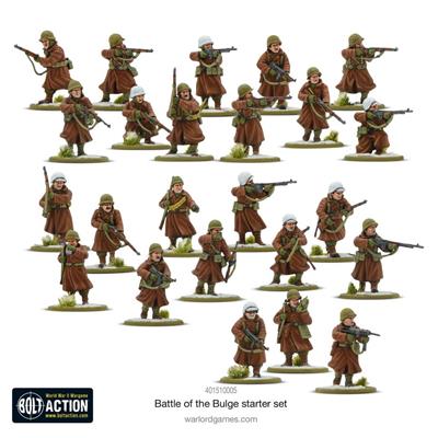 Bolt Action - US Army Winter Infantry Warlord Games