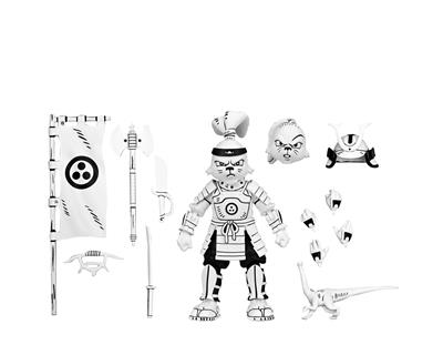 Usagi Yojimbo – 7” Actionfigur – Samurai Usagi Yojimbo i svart och vitt NECA