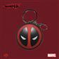 Marvel Deadpool Logo Nyckelring i Metall Semic