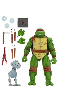 TMNT Michelangelo 7" Actionfigur – Mirage Comics NECA