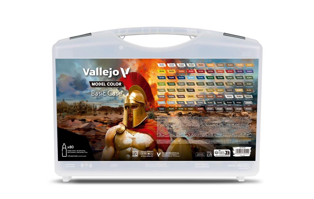 Vallejo Model Color - 80 färger i grundpaket Vallejo